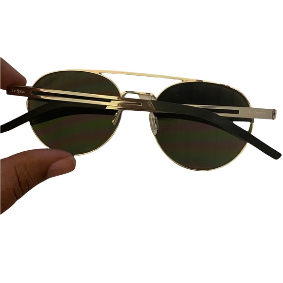 Le Specs Circle Frame Sunglasses - Picture 2 of 7